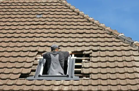 Pose de velux - Charmoy